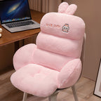 Plush Backrest Seat Cushion