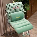 Cartoon Plush Chair Cushion Set