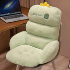 Plush Backrest Seat Cushion