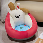 Party Dog Plush Seat Cushion