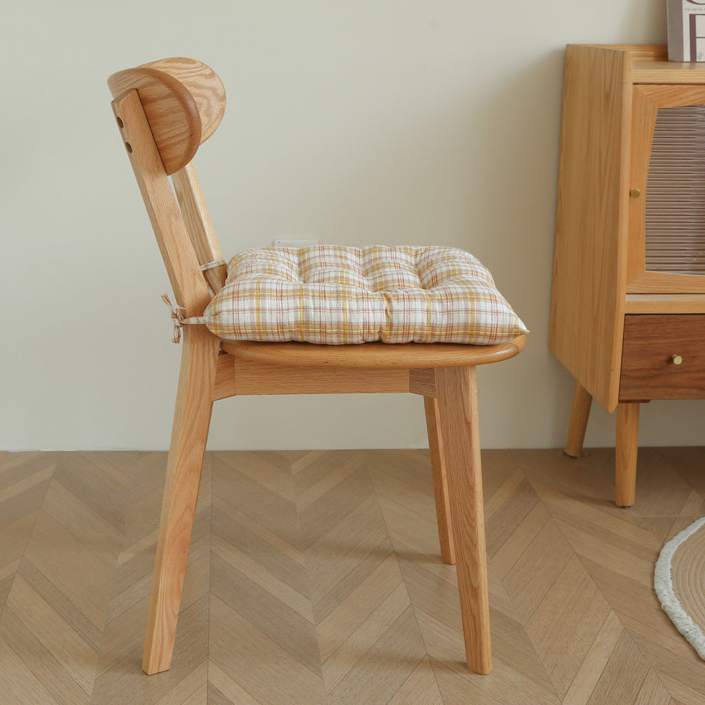 Plaid Seat Cushion